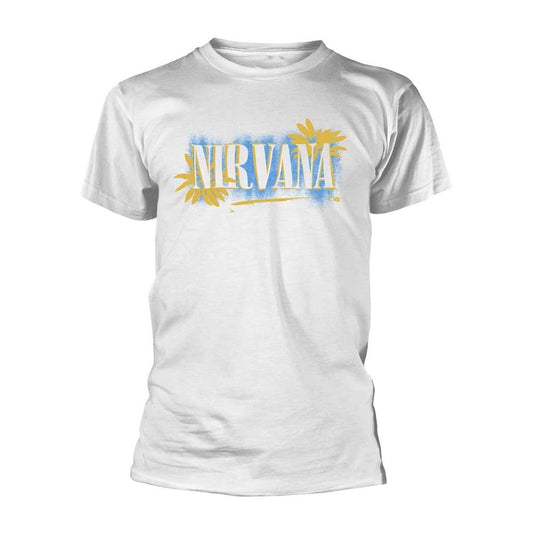 White - Front - Nirvana Unisex Adult All Apologies T-Shirt