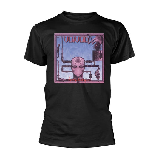 Black - Front - Voivod Unisex Adult Nothingface T-Shirt