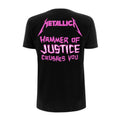 Black - Back - Metallica Unisex Adult Damage Hammer T-Shirt