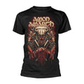 Black - Front - Amon Amarth Unisex Adult Fight T-Shirt