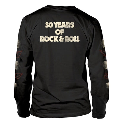 Black - Back - Clutch Unisex Adult Elephant Long-Sleeved T-Shirt