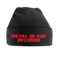 Black - Front - Metal Blade Records Logo Beanie