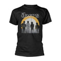 Black - Front - The Doors Unisex Adult Dusk T-Shirt