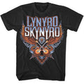 Black - Front - Lynyrd Skynyrd Unisex Adult Crossed Guitars T-Shirt