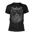 Black - Front - Emperor Unisex Adult Luciferian T-Shirt