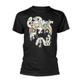 Black - Front - Led Zeppelin Unisex Adult III Photograph T-Shirt