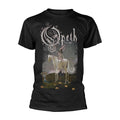 Black - Front - Opeth Unisex Adult Horse T-Shirt