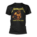 Black - Front - Metallica Unisex Adult Jump In The Fire Vintage T-Shirt