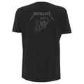 Black - Back - Metallica Unisex Adult Japanese Justice T-Shirt