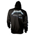 Black - Back - Metallica Unisex Adult Master Of Puppets Tracks Hoodie