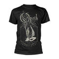 Black - Front - Opeth Unisex Adult Chrysalis T-Shirt