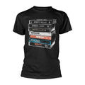Black - Front - Metallica Unisex Adult Cassette T-Shirt