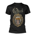 Black - Front - Opeth Unisex Adult Crown T-Shirt