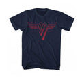 Blue - Front - Van Halen Unisex Adult Logo T-Shirt