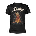 Black - Front - Savatage Unisex Adult Hall Of The Mountain King T-Shirt