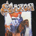Black - Side - Saxon Unisex Adult Crusader T-Shirt