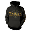Black - Front - Therion Unisex Adult Secret Of The Runes Hoodie