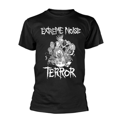 Black - Front - Extreme Noise Terror Unisex Adult In It For Life T-Shirt