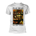 White - Front - Play Dead Unisex Adult The First Flower T-Shirt
