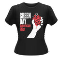 Black - Front - Green Day Womens-Ladies American Idiot T-Shirt