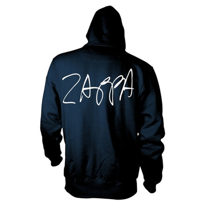 Blue - Back - Frank Zappa Unisex Adult Titties ´N´ Beer Hoodie