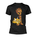 Black - Front - Guardians Of The Galaxy 2 Unisex Adult Baby Groot T-Shirt