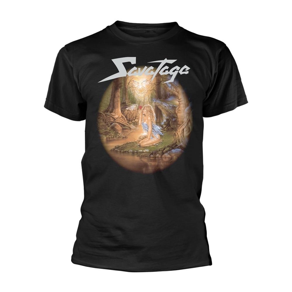 Black - Front - Savatage Unisex Adult Edge Of Thorns T-Shirt