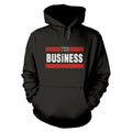 Black - Front - The Business Unisex Adult Do A Runner Hoodie