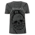 Grey - Front - Metallica Unisex Adult Spider T-Shirt