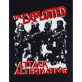 Black - Side - The Exploited Unisex Adult Attack T-Shirt