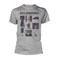 Grey - Front - Foo Fighters Unisex Adult ESP & G T-Shirt