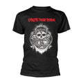 Black - Front - Extreme Noise Terror Unisex Adult Logo T-Shirt