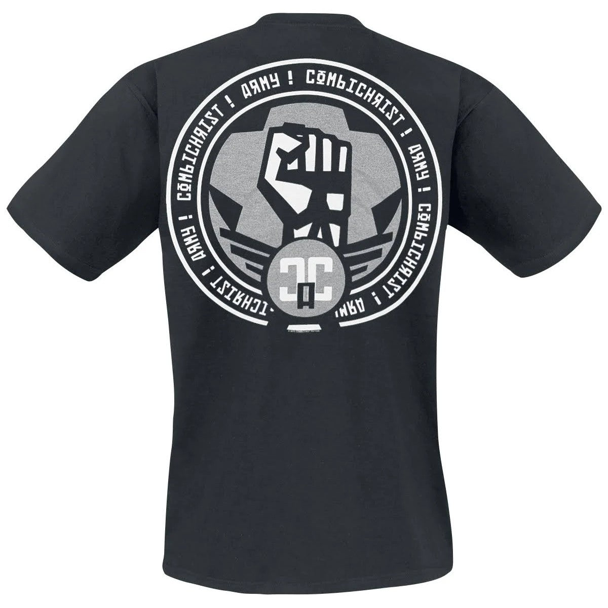 T-shirt Combichrist - Taille Du S Au 5XL (réf. 13D77) - Blanc Coton - Neuf Avec étiquettes - Unisexe