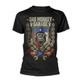 Black - Front - Gas Monkey Garage Unisex Adult Go Big Or Go Home T-Shirt