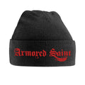 Black - Front - Armored Saint Logo Beanie