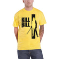 Yellow-Black - Side - Kill Bill Unisex Adult Silhouette T-Shirt