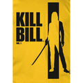 Yellow-Black - Lifestyle - Kill Bill Unisex Adult Silhouette T-Shirt
