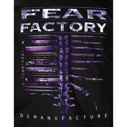 Black - Lifestyle - Fear Factory Unisex Adult Demanufacture T-Shirt