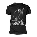 Black - Front - Misfits Unisex Adult Bass Fiend T-Shirt