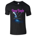 Black - Front - Deep Purple Unisex Adult Smoke On The Water T-Shirt