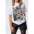 White - Back - Nirvana Unisex Adult Cassettes T-Shirt