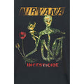 Black - Side - Nirvana Unisex Adult Reformant Incesticide T-Shirt
