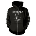 Black - Front - Bathory Unisex Adult Goat Full Zip Hoodie