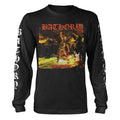 Black - Front - Bathory Unisex Adult Hammerheart Long-Sleeved T-Shirt