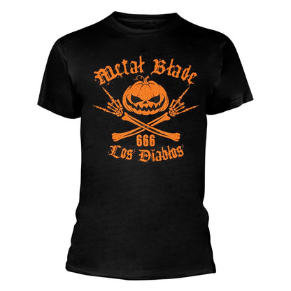 Black - Front - Metal Blade Records Unisex Adult Los Diablos T-Shirt