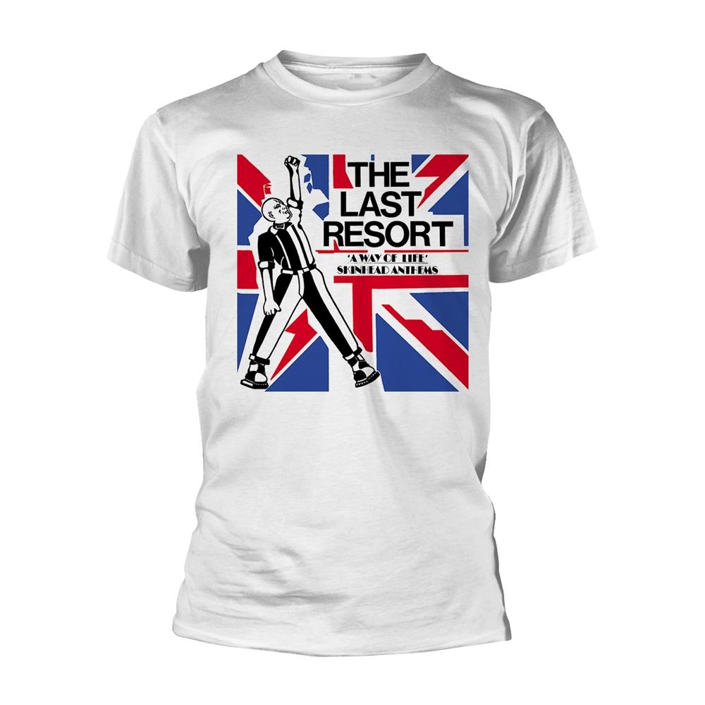 White - Front - The Last Resort Unisex Adult A Way Of Life T-Shirt