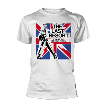 White - Front - The Last Resort Unisex Adult A Way Of Life T-Shirt