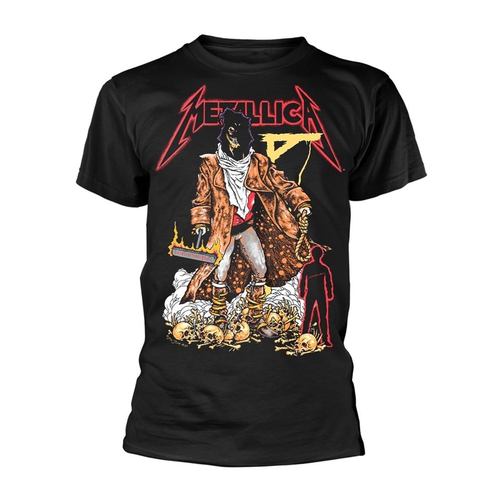 Black - Front - Metallica Unisex Adult The Unforgiven Executioner T-Shirt