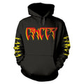 Black - Front - Cancer Unisex Adult To The Gory End Hoodie