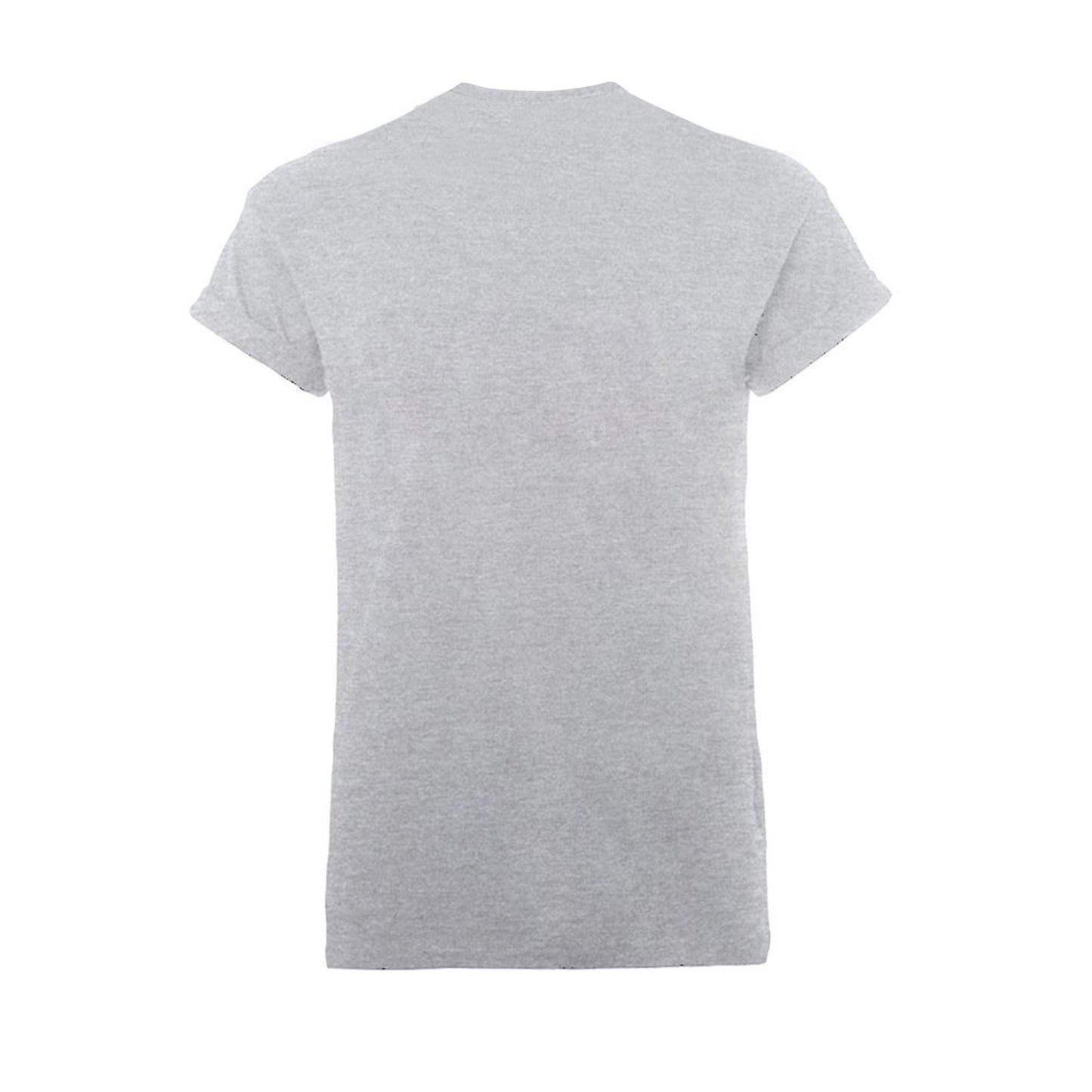 Grey - Back - Friends Unisex Adult Central Perk Roll Sleeve T-Shirt